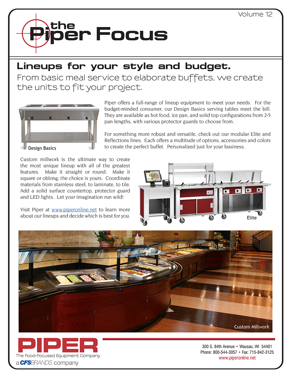 Piper Focus Volume 12 - Lineups for your style and budget